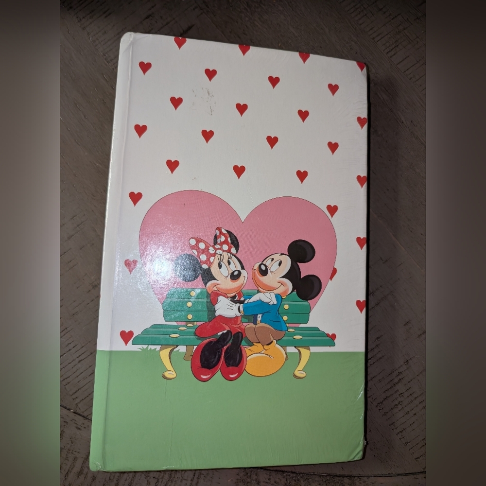 Vintage Mickey Minnie Mouse Love Memories Photo Album
